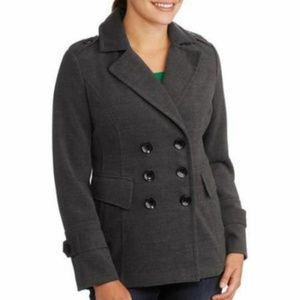 New I.B. Diffusion Women's Coat Essential Peacoat